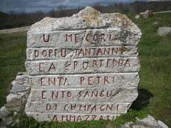 5) 25 Marzo 2007 - Portella della Ginestra ed il lago Poma (PA)